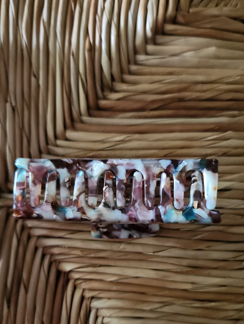 NWOT Acetate Hair Clip 4 inches